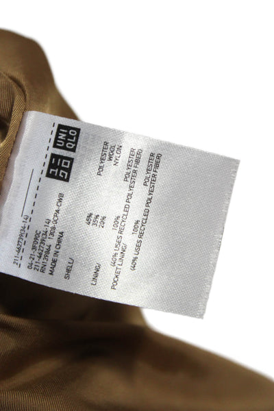 JW Anderson Womens Basic Jacket Beige Toggle Polyester Long Sleeve Size XS
