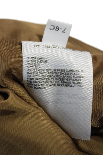 JW Anderson Womens Basic Jacket Beige Toggle Polyester Long Sleeve Size XS