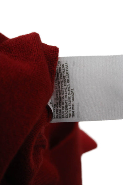 Ines De La Fressange x Uniqlo Womens Cashmere Pullover Red Size XS