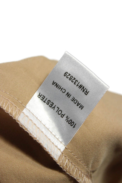 Superdown Women Cargo Pants Beige Polyester Pull On Size S