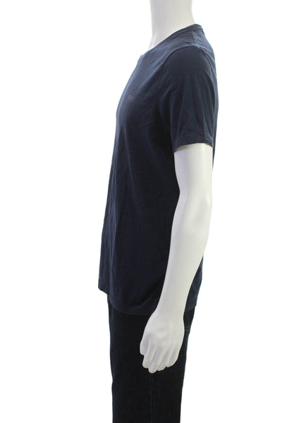 Boss Hugo Boss Mens Blue Cotton Crew Neck Short Sleeve T-Shirt Size XL