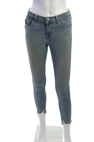 J Brand Womens Blue Skinny Jeans Size 25
