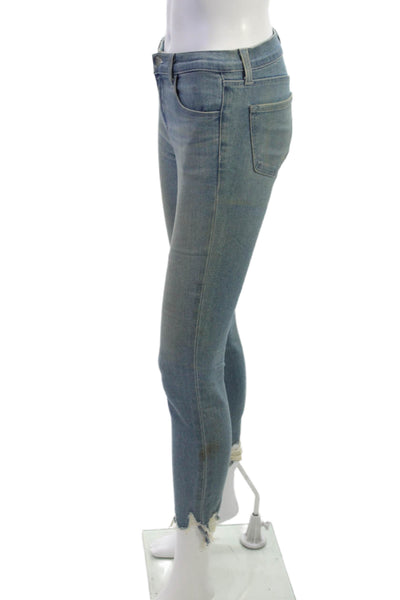 J Brand Womens Blue Skinny Jeans Size 25