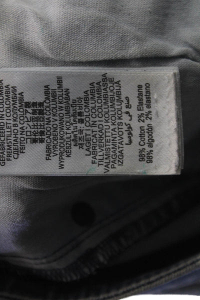 Michael Kors Women Straight Jeans Blue Cotton Size 0