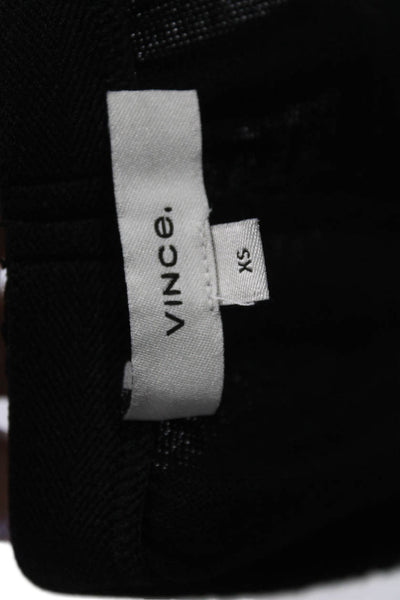 Vince Women Sweat Shorts Black Rayon Pull On Size XS