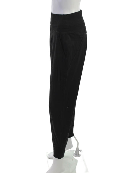 Athleta Women Black Nylon Jogger Pants Size S