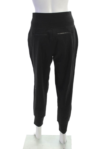 Athleta Women Black Nylon Jogger Pants Size S