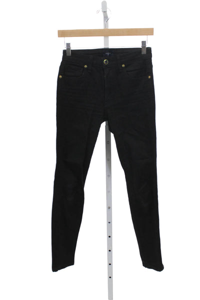 Khaite Womens Skinny Jeans Black Size 24