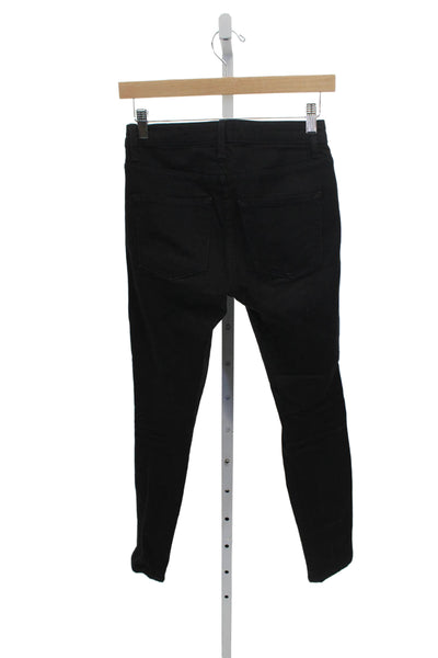 Khaite Womens Skinny Jeans Black Size 24