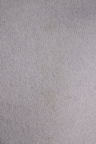 &Daughter Womens Cashmere Crew Neck Pullover Sweater Purple Long Sleeve Size XS