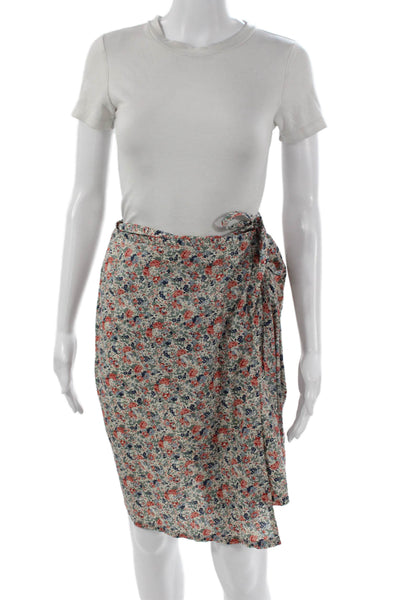 Jigsaw Women Floral Halter Tie Sleeveless Cotton Set Multicolor Size 10
