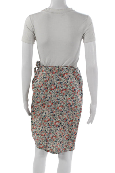 Jigsaw Women Floral Halter Tie Sleeveless Cotton Set Multicolor Size 10