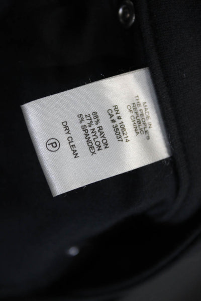Joes Womens Skinny Jeans Black Rayon Button Inseam 28 Size 29