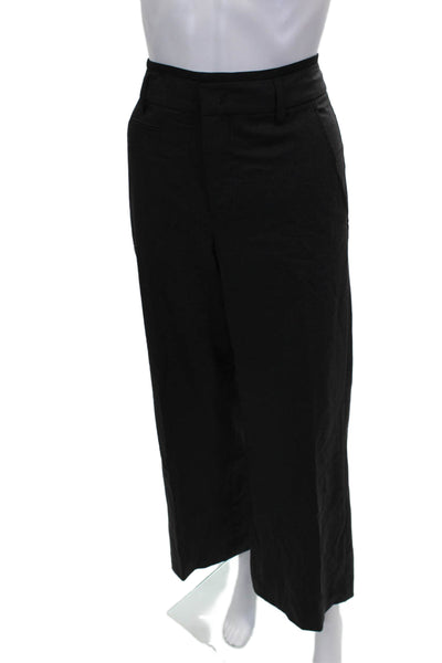 Vince Women Dress Pants Black Wool Blend 27 Inseam Size 6