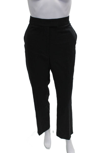 COS Womens Dress Pants Black Wool Zip Inseam 29 Size 6