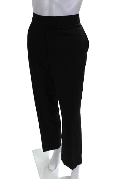 COS Womens Dress Pants Black Wool Zip Inseam 29 Size 6