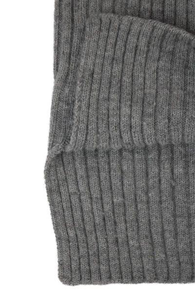 Chloe Womens Alpaca Turtleneck Tunic Sweater Gray Pullover Long Sleeve Size XS