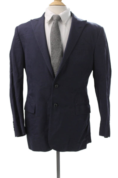 Ralph Lauren Black Label Mens Blue Blazer Buttoned Size 42