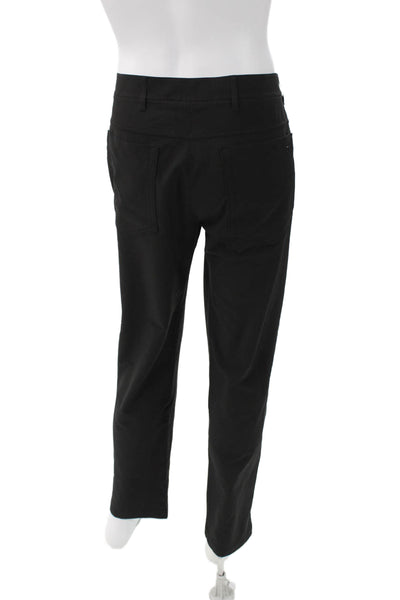 Public Rec Mens Black Polyester Pants Button Closure Size 36