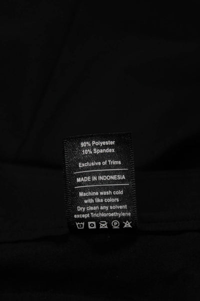 Public Rec Mens Black Polyester Pants Button Closure Size 36