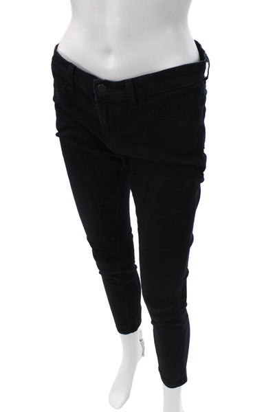 J Brand Womens Skinny Jeans Blue Mid Rise Denim Size 28