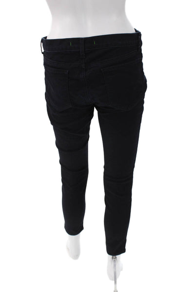J Brand Womens Skinny Jeans Blue Mid Rise Denim Size 28