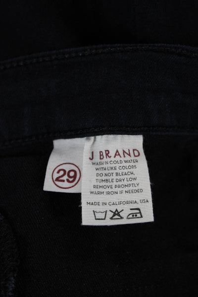 J Brand Womens Skinny Jeans Blue Mid Rise Denim Size 28