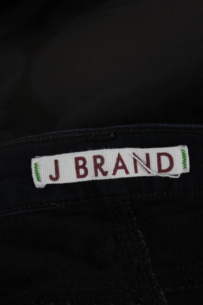J Brand Womens Skinny Jeans Blue Mid Rise Denim Size 28