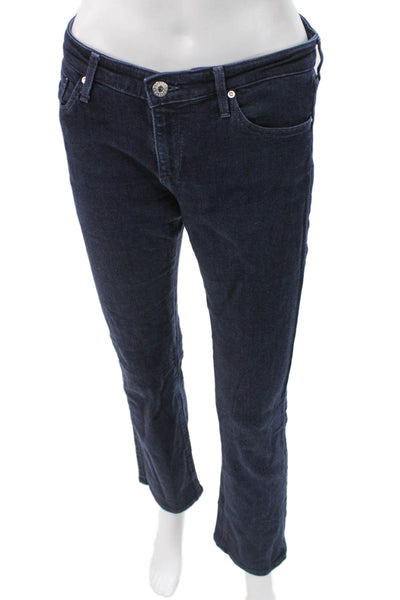 Joes Womens Straight Jeans Blue Mid Rise Cotton Button Size 28