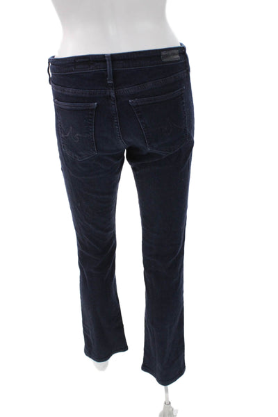Joes Womens Straight Jeans Blue Mid Rise Cotton Button Size 28