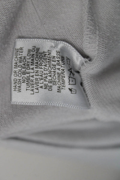 Wildfox Womens Pullover Gray Polyester Crew Neck Long Sleeve Size XS