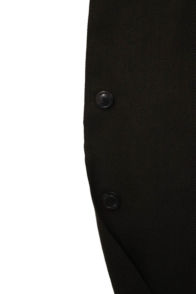 Hart Schaffner Marx Mens Brown Check Wool Blend Blazer Size 42