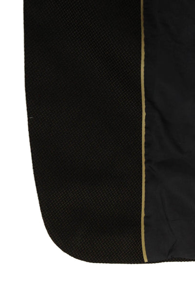 Hart Schaffner Marx Mens Brown Check Wool Blend Blazer Size 42