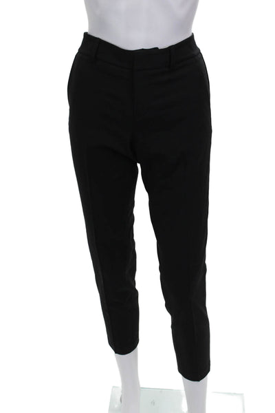 Vince Women Cropped Wool Pants Black Size 2