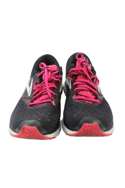 Brooks Womens Glycerin 16 Lace-Up Running Athletic Sneakers Black Size 8.5