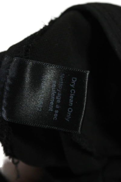 Elizabeth & James Womens Ankle Pants Black Polyester Zip Size 2
