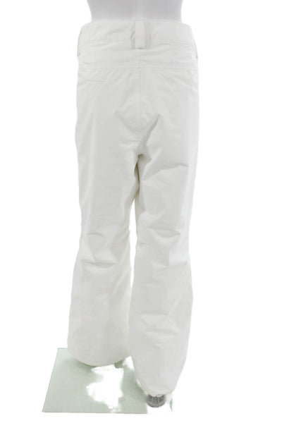 The North Face Womens White Snow Pants Polyester Size XL
