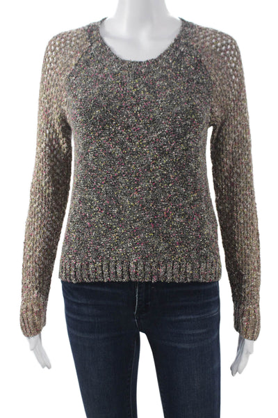 Rag & Bone Womens Pullover Sweater Multicolor Crewneck Long Sleeve Size S