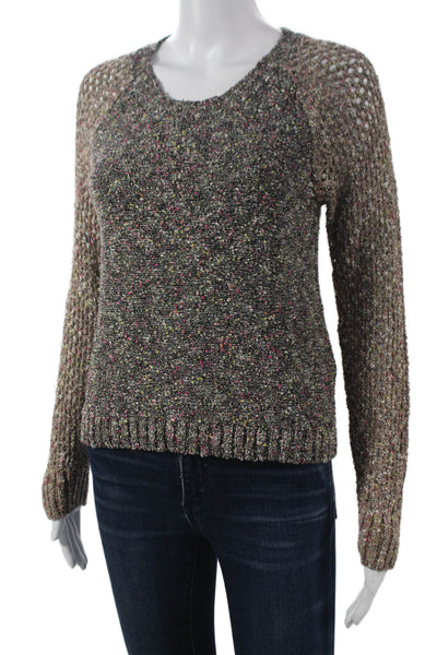 Rag & Bone Womens Pullover Sweater Multicolor Crewneck Long Sleeve Size S