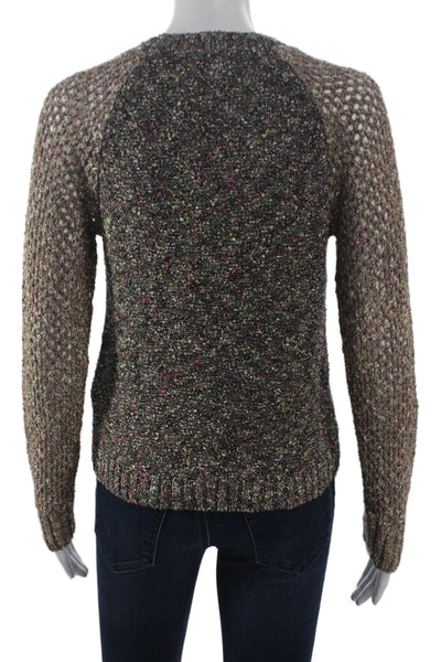 Rag & Bone Womens Pullover Sweater Multicolor Crewneck Long Sleeve Size S