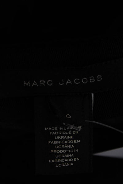 Marc Jacobs Women Black Cotton Tulip Skirt Knee Length Size 0