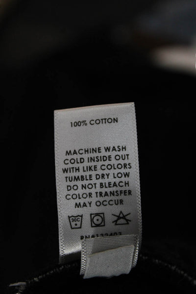 Cotton Citizen Women Sweat Shorts Black Drawstring Size XS
