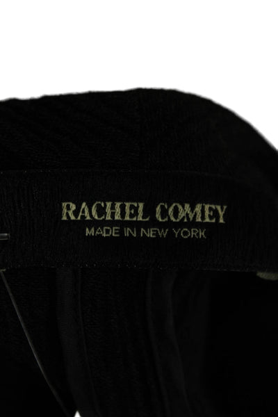 Rachel Comey Women A-Line Black V-Neck Sleeveless Rayon Blend Dress Size XL