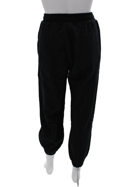 Ksubi Unisex Black Jogger Pants Cotton Pull On Size XS