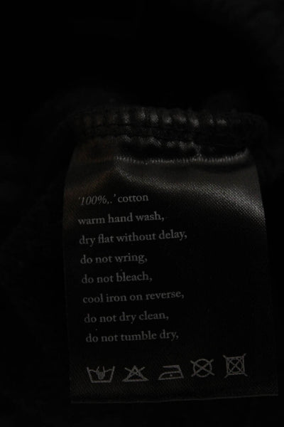 Ksubi Unisex Black Jogger Pants Cotton Pull On Size XS