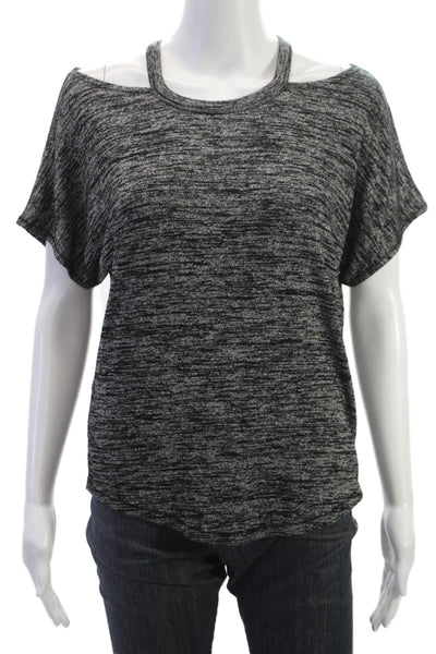 Rag & Bone Jean Womens Gray Rayon Short Sleeve T Shirt Size XS