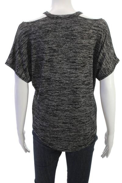 Rag & Bone Jean Womens Gray Rayon Short Sleeve T Shirt Size XS
