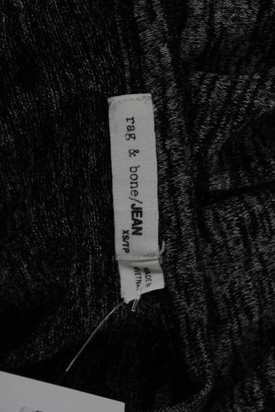 Rag & Bone Jean Womens Gray Rayon Short Sleeve T Shirt Size XS