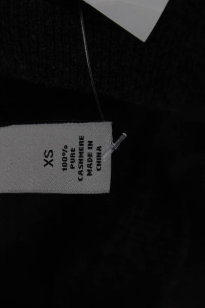 Autumn Cashmere Women Pullover Sweater Gray Cashmere Crew Neck Size XS