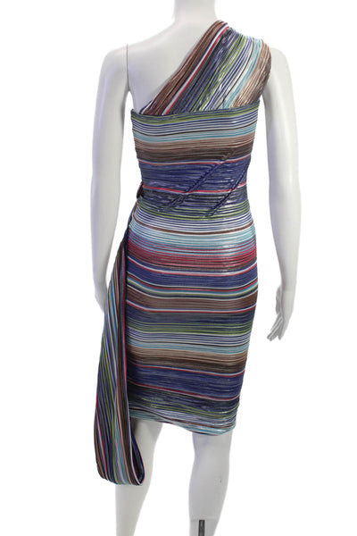 Mia Vesper Womens Bodycon Strapless Multicolor Rayon Short Dress Size S